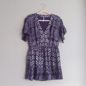 Free People Flutter Sleeve Dress